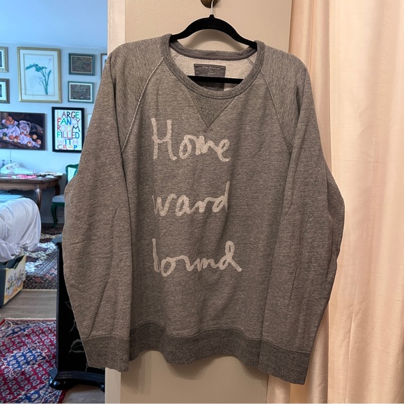 HUGO GUINNESS for J CREW ‘Homeward Bound’ Graphic Sweatshirt XL - Picture 5 of 8